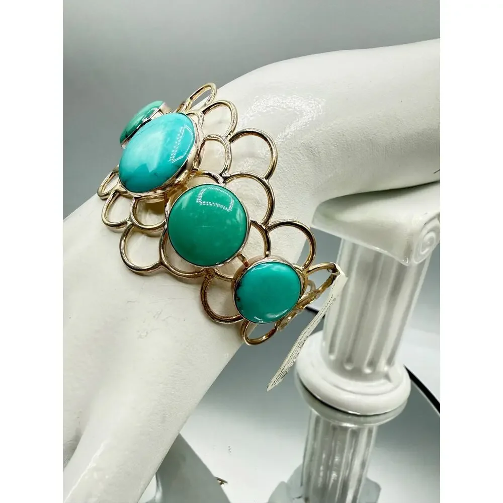 Jay King CAMPITOS Turquoise Cuff Bracelet Sterling Silver 925 Jay King‎ $379 NWT